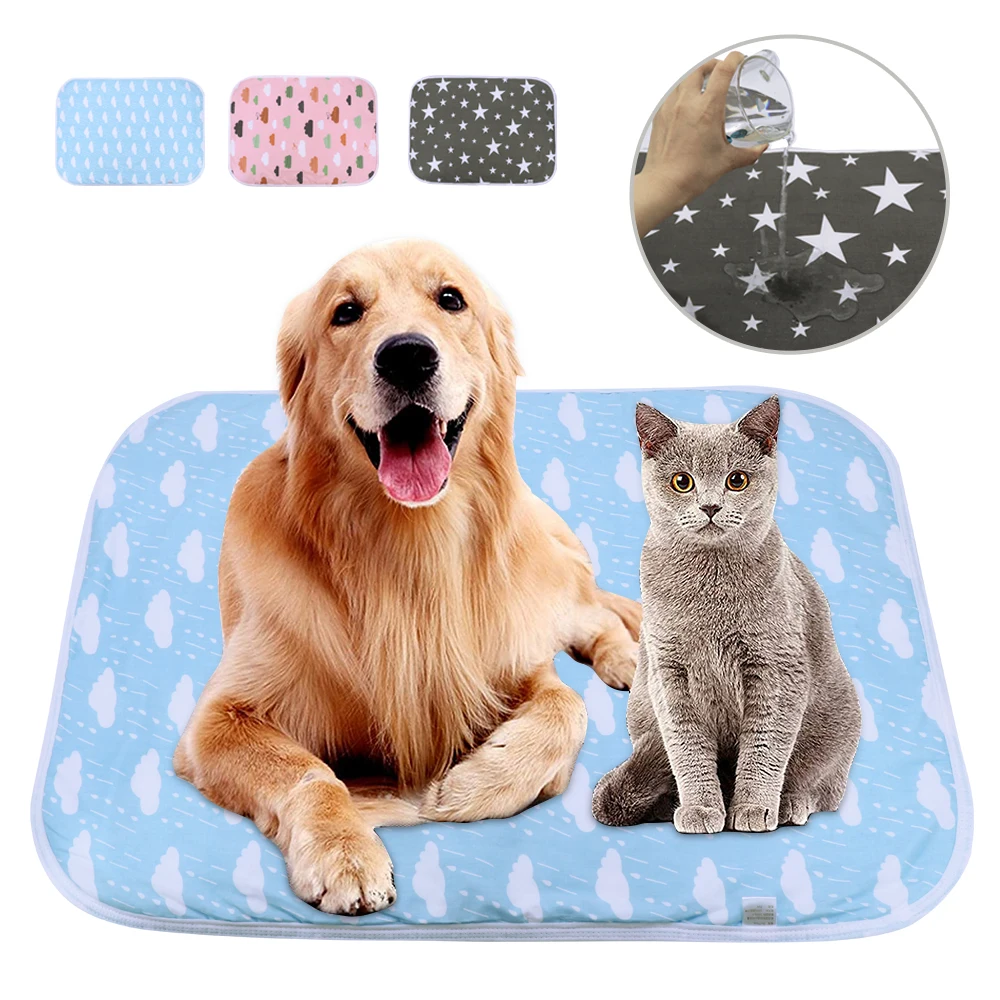 Pet Cat Diaper Mat Waterproof Dog CatsUrine Pad Mats Absorbent Sofa Kitten Car Pads Reusable For Dogs Cats Chihuahua Washable
Pet Cat Diaper Mat Waterproof Dog CatsUrine Pad Mats Absorbent Sofa Kitten Car Pads Reusable For Dogs Cats Chihuahua Washable