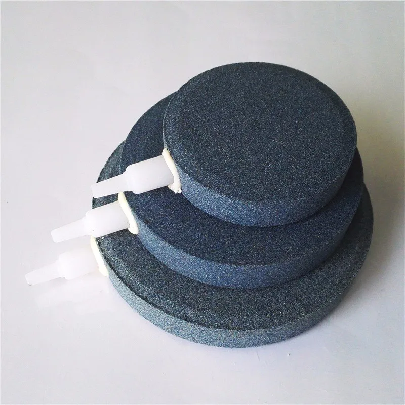 1 Pcs New High quality 40/60/80/100mm Bubble Stone Aerator for Aquarium Fish Tank Pump Hydroponic Oxygen Plate Mini Air | Дом и сад