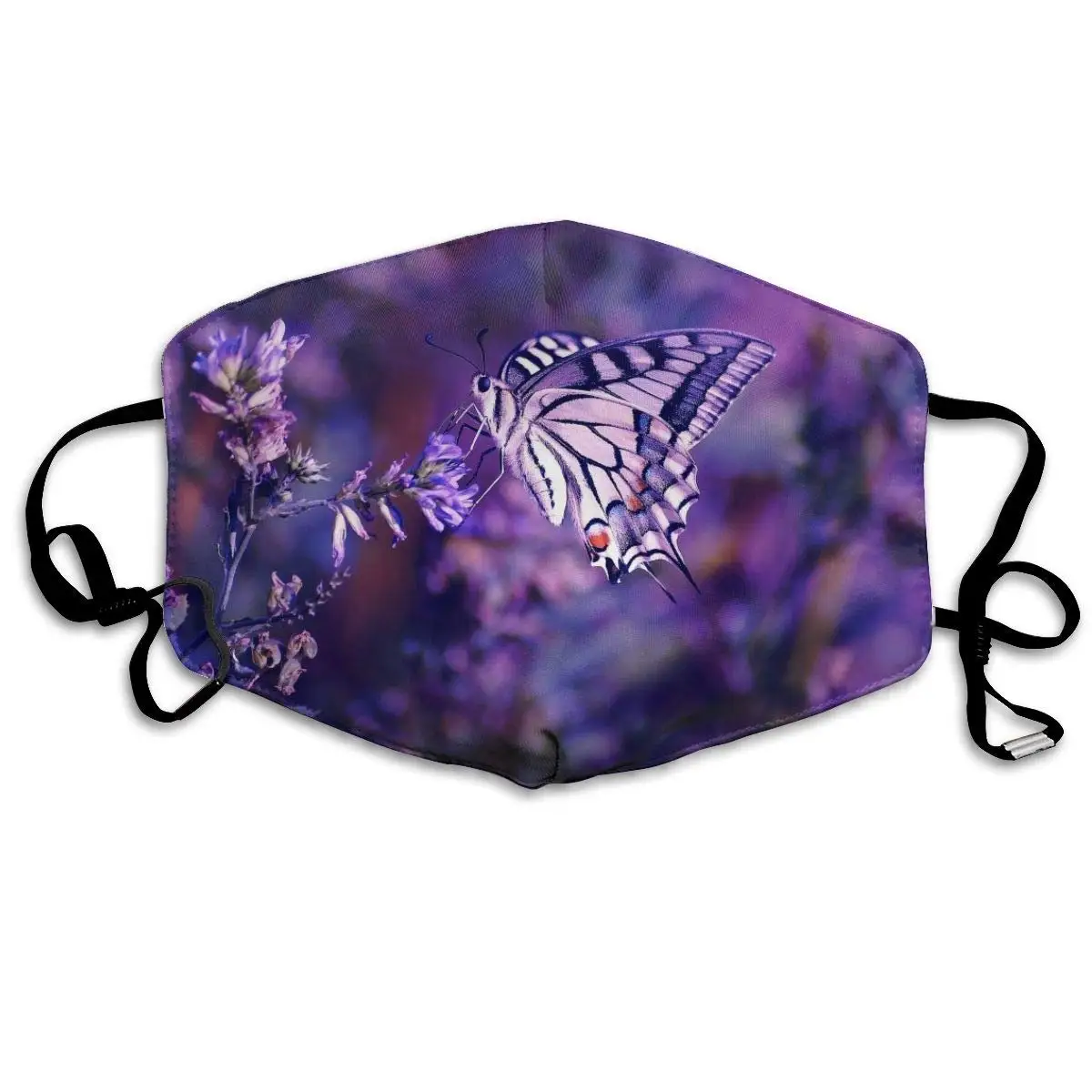 Lavender and Butterfly Anti Dust Half Face Mouth Mask, Unisex Cotton Warm Fashion Adjustable Washable Mask
Lavender and Butterfly Anti Dust Half Face Mouth Mask, Unisex Cotton Warm Fashion Adjustable Washable Mask