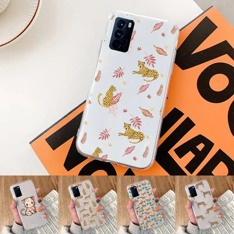 Leopard animal Phone Case Transparent For oppo Realme FIND V X Q 2 3 5 7 11 50 GT Q2 PRO PLUS moible bag
Leopard animal Phone Case Transparent For oppo Realme FIND V X Q 2 3 5 7 11 50 GT Q2 PRO PLUS moible bag