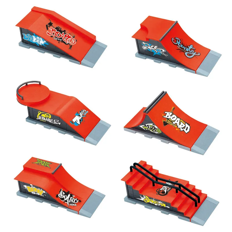 6 Finger Skateboard Model Venue Scene Props New Strange And Cool Children's Creative Cartoon Toy Set 
6 Finger Skateboard Model Venue Scene Props New Strange And Cool Children's Creative Cartoon Toy Set