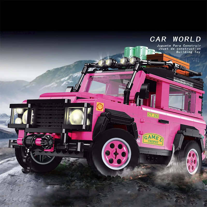 Building Blocks Bricks High-Tech SUV Off-road Vehicles Super Car Model Toys For Boys Assembly Educational Toy DIY Birthday Gifts
Building Blocks Bricks High-Tech SUV Off-road Vehicles Super Car Model Toys For Boys Assembly Educational Toy DIY Birthday Gifts