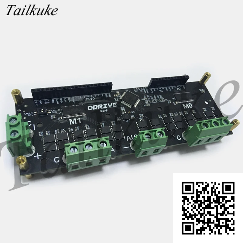 

ODrive3.6 FOC BLDC AGV Servo Dual Motor Controller High Power Development Board ODrive 3.6