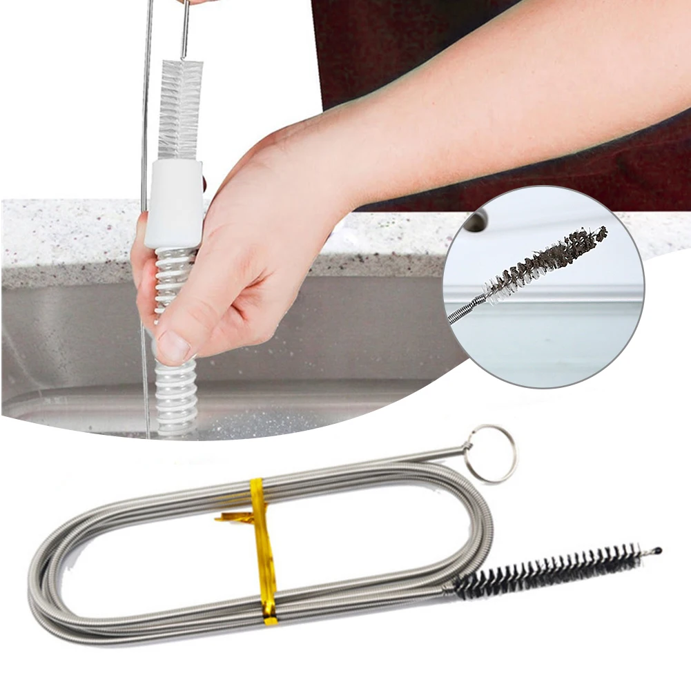 Double-head Brush Refrigerator Drain Brush Stainless Steel Hose Cleaner Brushes Tool for Kitchen Drain Tube Aquarium Fridge #W0
Double-head Brush Refrigerator Drain Brush Stainless Steel Hose Cleaner Brushes Tool for Kitchen Drain Tube Aquarium Fridge #W0