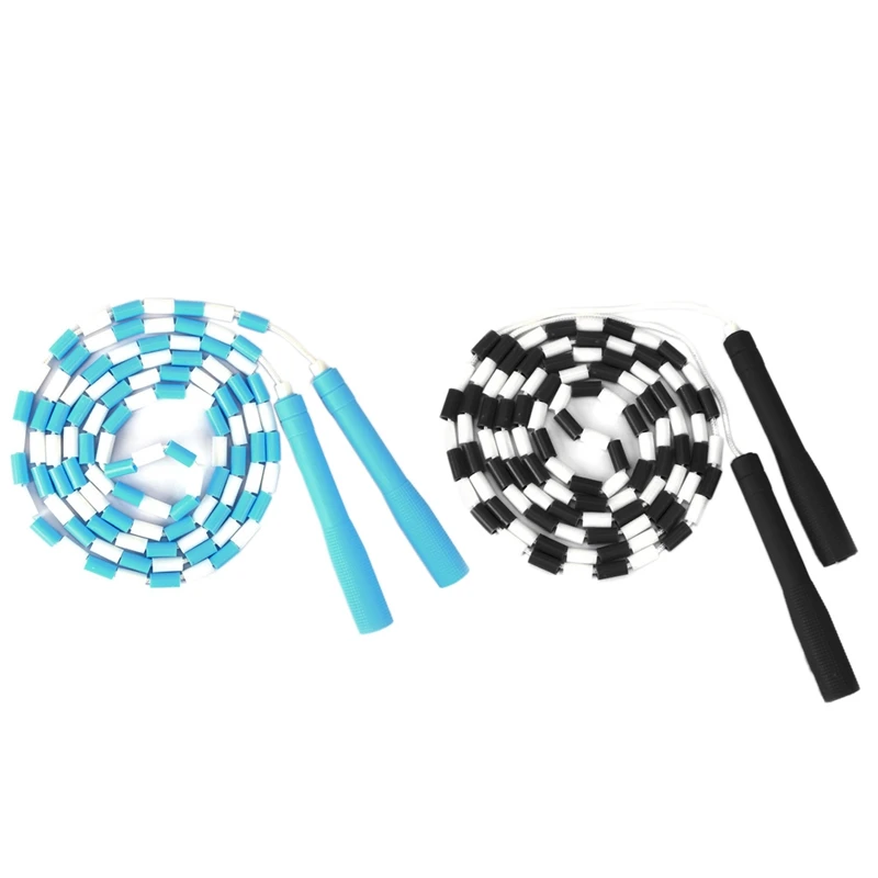 2 Pack High Speed Skipping Rope Jump for Kids 2.8M Adjustable Soft Beaded Jumping Rope for Beginner Youth Toy Gifts
2 Pack High Speed Skipping Rope Jump for Kids 2.8M Adjustable Soft Beaded Jumping Rope for Beginner Youth Toy Gifts