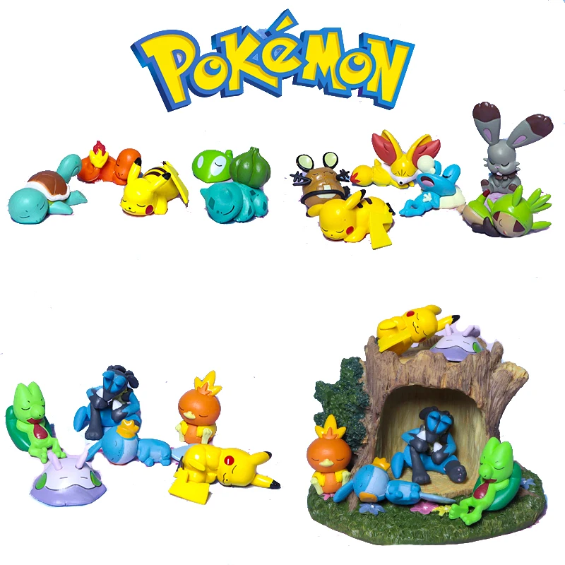 Pokemon Sleeping Action Figure Cup Pocket Monster Pikachu Toys Dedenne Fennekin Bunnelby Lucario Mudkip Squishy Tiny Figure
Pokemon Sleeping Action Figure Cup Pocket Monster Pikachu Toys Dedenne Fennekin Bunnelby Lucario Mudkip Squishy Tiny Figure