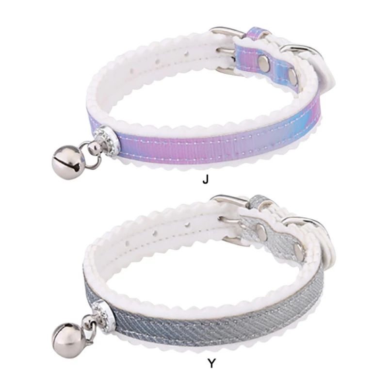 Hot-Selling Pet Gradient Reflective Bell Collar Soft And Durable Buckle Adjustable Fashion Small Dog And Cat Collar
Hot-Selling Pet Gradient Reflective Bell Collar Soft And Durable Buckle Adjustable Fashion Small Dog And Cat Collar