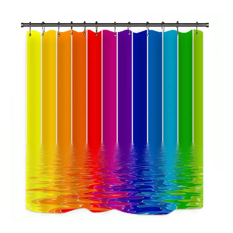Gorgeous rainbow pattern home happy shower bathroom product personalized printing bathroom floor mat base mat toilet mat set HK
Gorgeous rainbow pattern home happy shower bathroom product personalized printing bathroom floor mat base mat toilet mat set HK