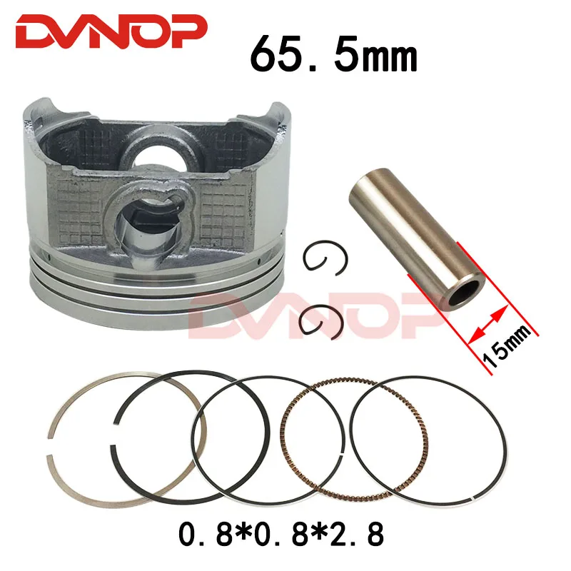 65.5mm Piston 15mm Pin Ring Set Fit for Zongshen Loncin 250cc CB250 Engine ATV Quad Bike Motorcycle HH-115
65.5mm Piston 15mm Pin Ring Set Fit for Zongshen Loncin 250cc CB250 Engine ATV Quad Bike Motorcycle HH-115