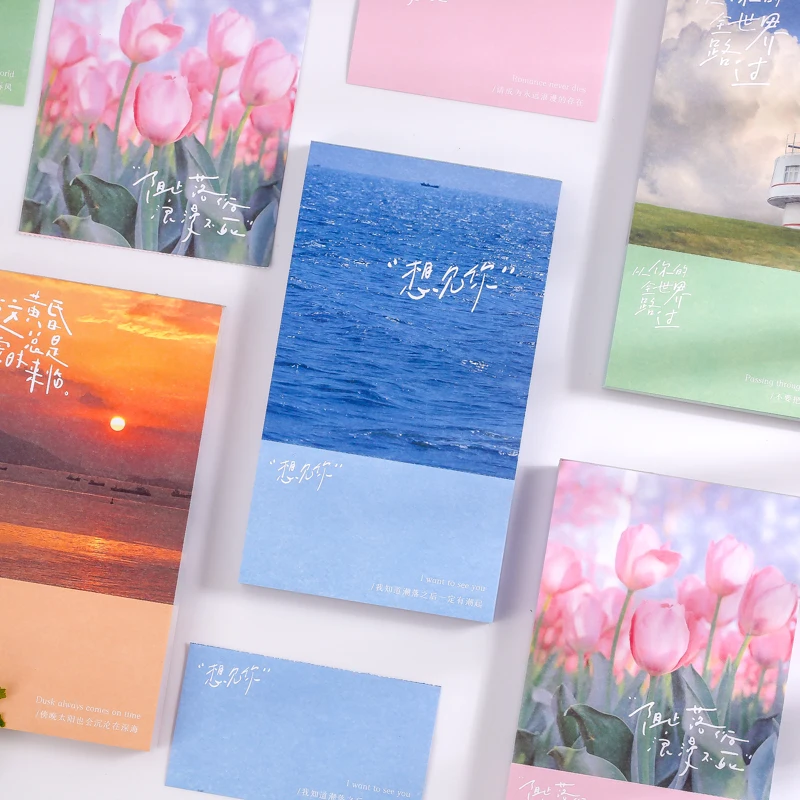 80PCS Tearable Daily Floral Ins Life Memo Pad Message Notes Decorative Notepad Note Paper Memo Stationery Office Supplies Gift
80PCS Tearable Daily Floral Ins Life Memo Pad Message Notes Decorative Notepad Note Paper Memo Stationery Office Supplies Gift