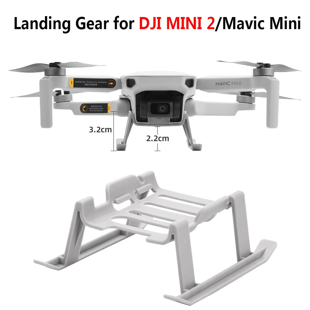 Комплект шасси для DJI MINI 2 Mavic Mini быстросъемный удлинитель высоты Защита ног