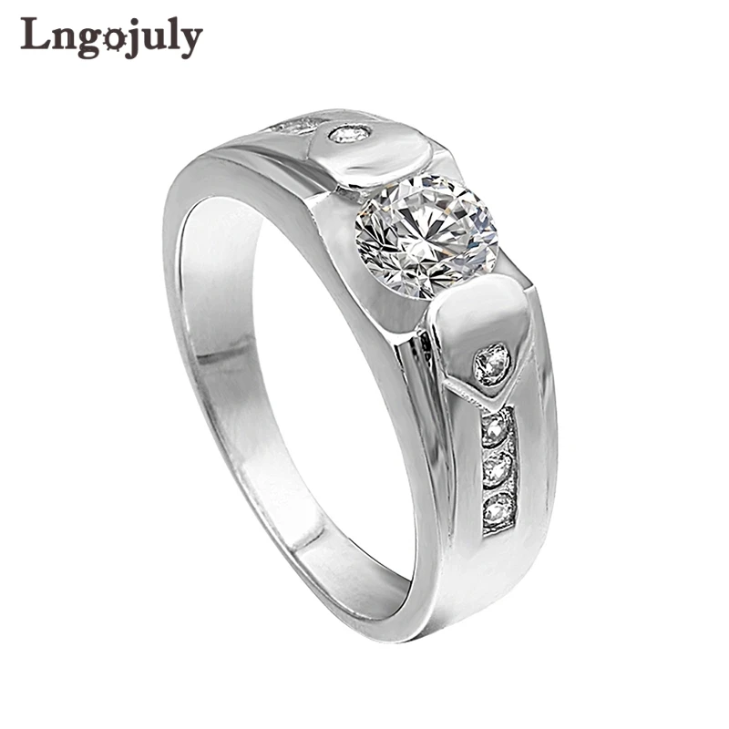 925 Sterling Silver Zircon Ring Wedding Ring For Bridegroom Engagement Jewelry Accessories Rhinestone Ring For Man Party Gifts
925 Sterling Silver Zircon Ring Wedding Ring For Bridegroom Engagement Jewelry Accessories Rhinestone Ring For Man Party Gifts