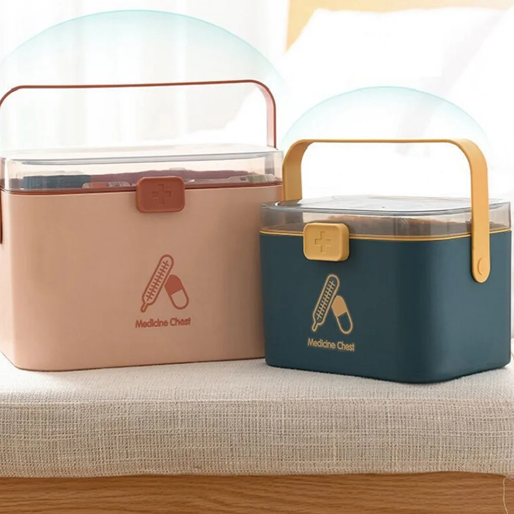 Portable Medicine Storage Box First Aid Kit Medicine Organizer Family Emergency Box Home Storage Organization
Portable Medicine Storage Box First Aid Kit Medicine Organizer Family Emergency Box Home Storage Organization