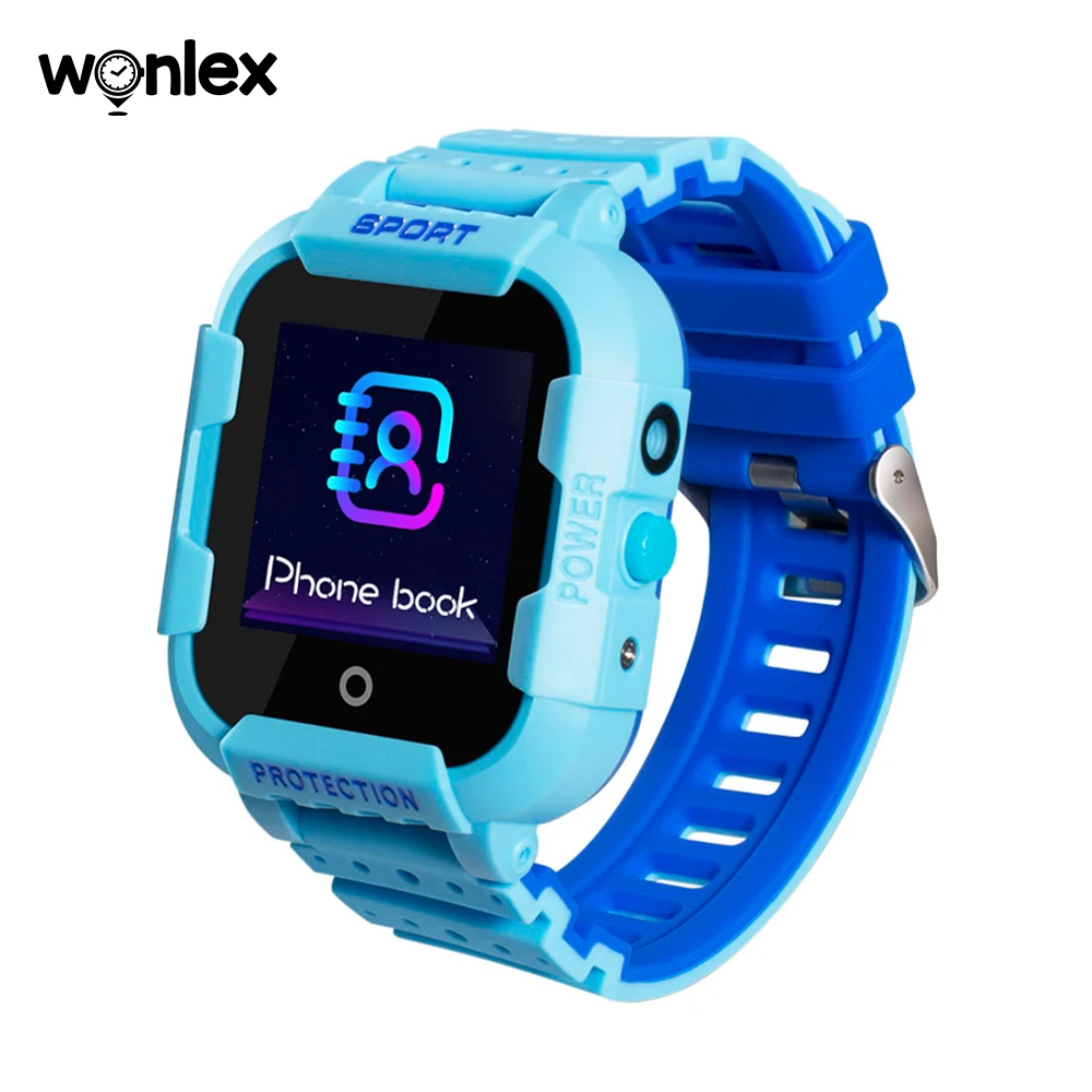 Смарт-часы Wonlex детские GPS-трекер Wi-Fi IP67 2G SIM-карта функция SOS | Электроника
