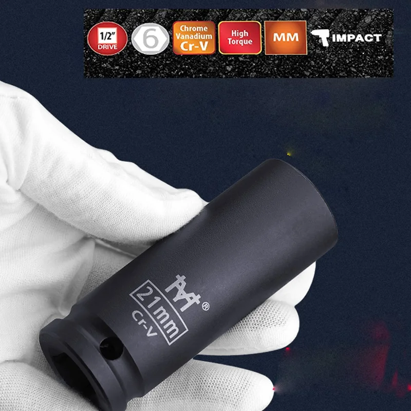 1/2" Inch Master Impact Socket Set CR-V Metric Air Pneumatic Socket Wrench Head Standard Durable Car Auto Truck Repair Tools
1/2" Inch Master Impact Socket Set CR-V Metric Air Pneumatic Socket Wrench Head Standard Durable Car Auto Truck Repair Tools