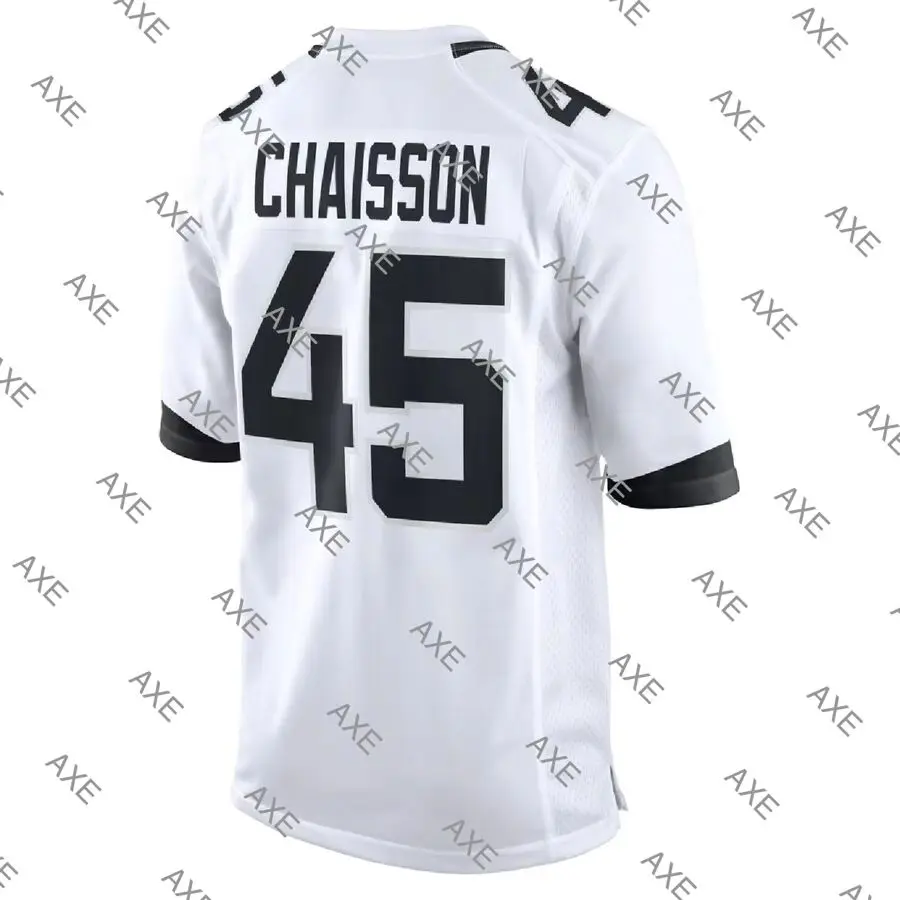 Embroidery Letters American Football Jersey Jacksonville K'Lavon Chaisson Black Blue White Men's Player Jersey
Embroidery Letters American Football Jersey Jacksonville K'Lavon Chaisson Black Blue White Men's Player Jersey