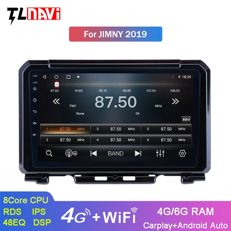 Автомобильное радио DSP CARPLAY, 4G LTE, 6G + 128G, для 2019 Jimny, Suzuki, Android 10, IPS, 2.5D, GPS-навигация, стерео, мультимедийный плеер
Автомобильное радио DSP CARPLAY, 4G LTE, 6G + 128G, для 2019 Jimny, Suzuki, Android 10, IPS, 2.5D, GPS-навигация, стерео, мультимедийный плеер
