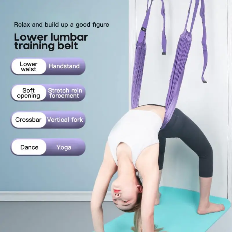 Yoga Aerial Strap Hammock Women Swing Adjustable Hanging Hammock Elastic Stretch Handstand Rope Training Device Sport Equipment
Yoga Aerial Strap Hammock Women Swing Adjustable Hanging Hammock Elastic Stretch Handstand Rope Training Device Sport Equipment