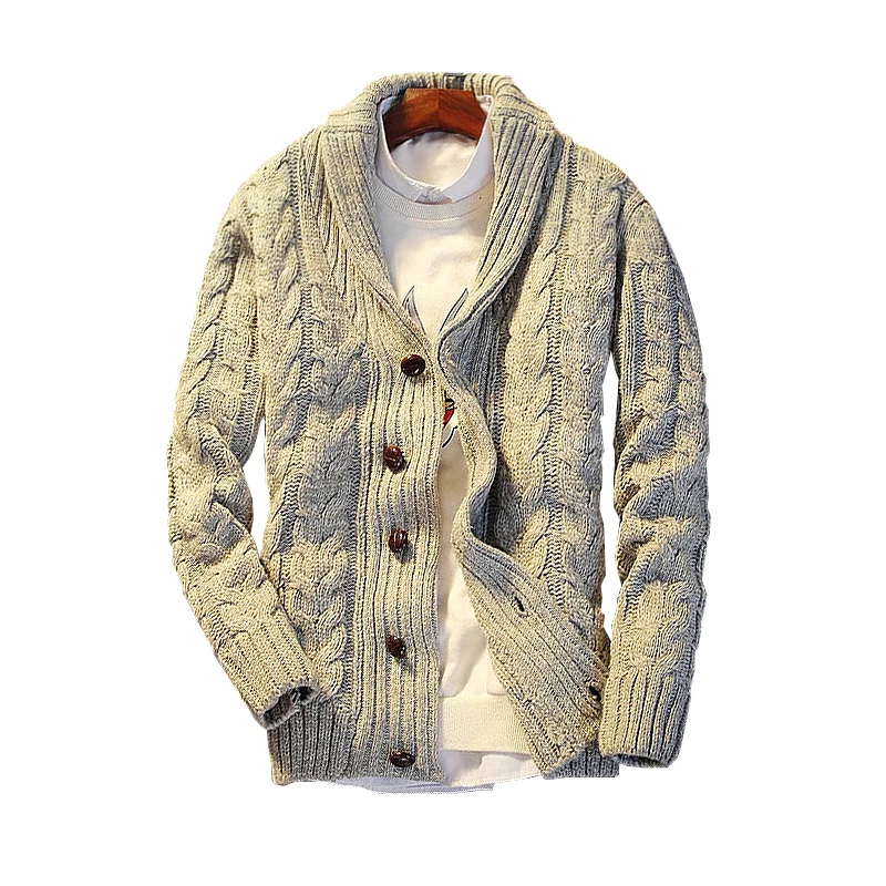 2020 New Arrival Turn-down Collar Regular Cotton Cardigan Male Sweaters Casual Single Breasted Button Sweater Men Sweter Hombre
2020 New Arrival Turn-down Collar Regular Cotton Cardigan Male Sweaters Casual Single Breasted Button Sweater Men Sweter Hombre