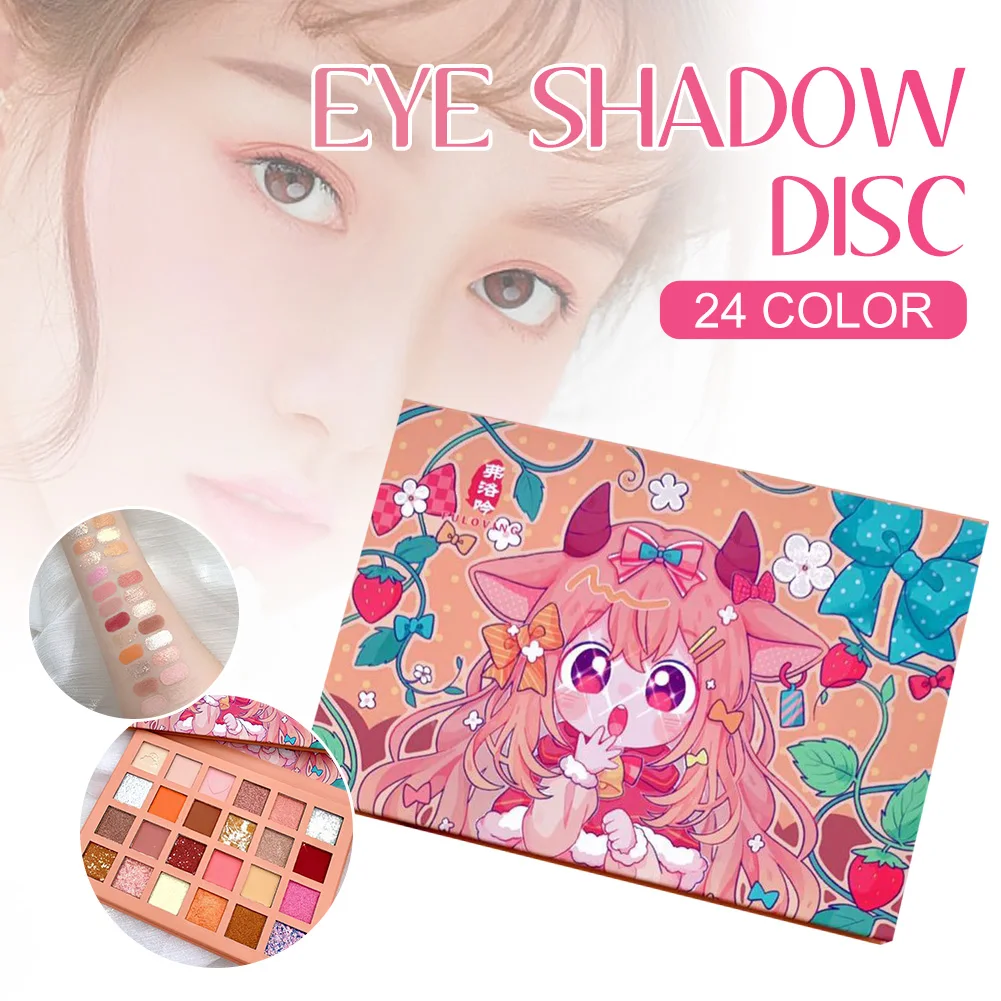Eyeshadow Powder Palette 24 Colors Matte Shimmer Eye Shadow Makeup Palette Cosmetics Gift for Girls Women Cosmetic Makeup
Eyeshadow Powder Palette 24 Colors Matte Shimmer Eye Shadow Makeup Palette Cosmetics Gift for Girls Women Cosmetic Makeup