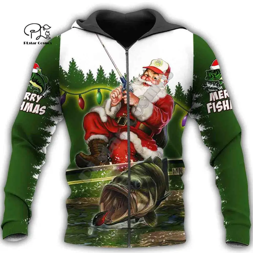 PLstar Cosmos 3DPrint Merry Christmas Santa Claus Fishermen Harajuku Streetwear Funny Casual Hoodies/Sweatshirt/Jacket-b11
PLstar Cosmos 3DPrint Merry Christmas Santa Claus Fishermen Harajuku Streetwear Funny Casual Hoodies/Sweatshirt/Jacket-b11