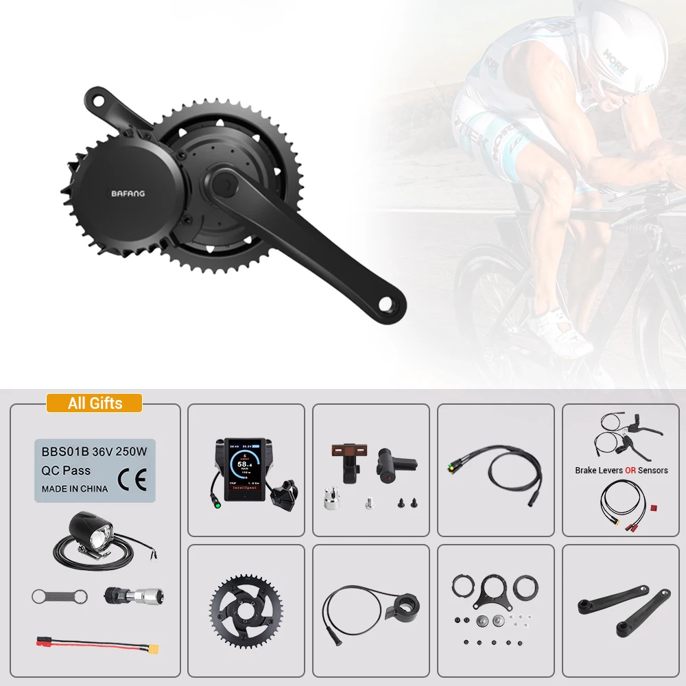Мотор Bafang BBSHD 52 в 1000 Вт 40T 42T 44T 46T BB 68-73 мм двигатель среднего привода
