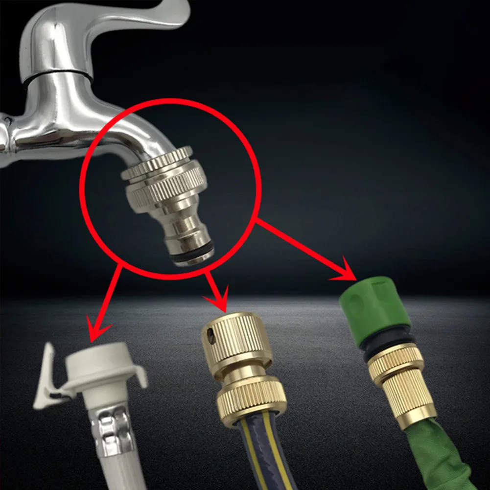 1pc 1/2 "to 3/4" Hose Connector Internal Brass Adapter For Car Wash Garden Watering Irrigation Outdoor Accessories
1pc 1/2 "to 3/4" Hose Connector Internal Brass Adapter For Car Wash Garden Watering Irrigation Outdoor Accessories