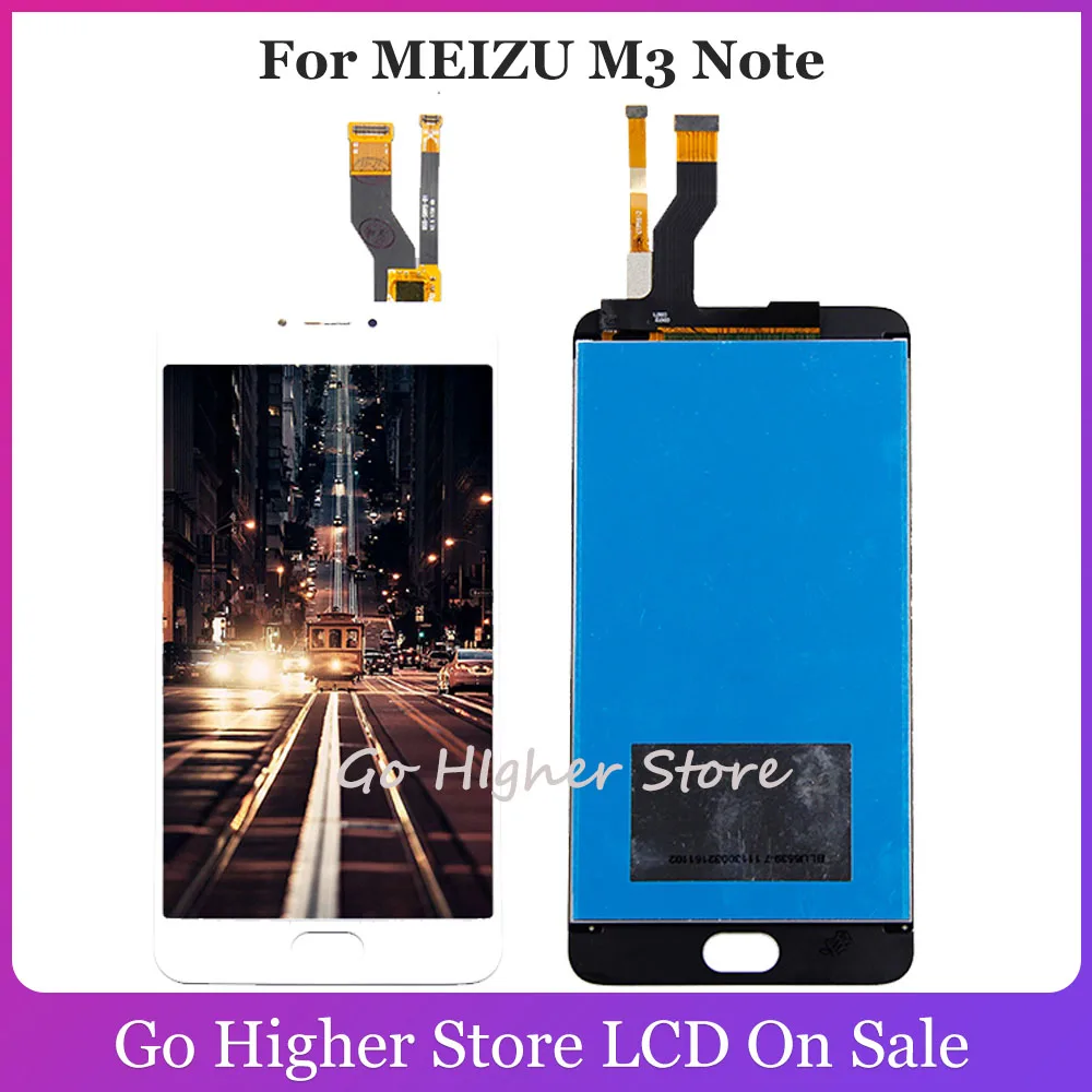 Для MEIZU M3 Note M681M M681C M681Q M681h ЖК-дисплей дигитайзер сенсорный экран в сборе запасная