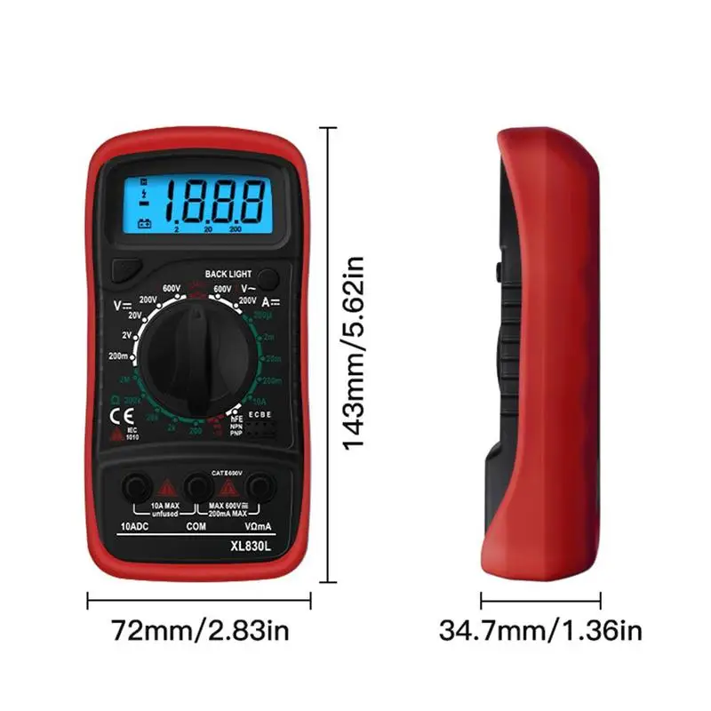Tester Digital Multimeter Profesional UT191T UT191E 20A True 6000 600V Count Auto Capacitor RMS Range AC Ammeter Z6D7
Tester Digital Multimeter Profesional UT191T UT191E 20A True 6000 600V Count Auto Capacitor RMS Range AC Ammeter Z6D7
