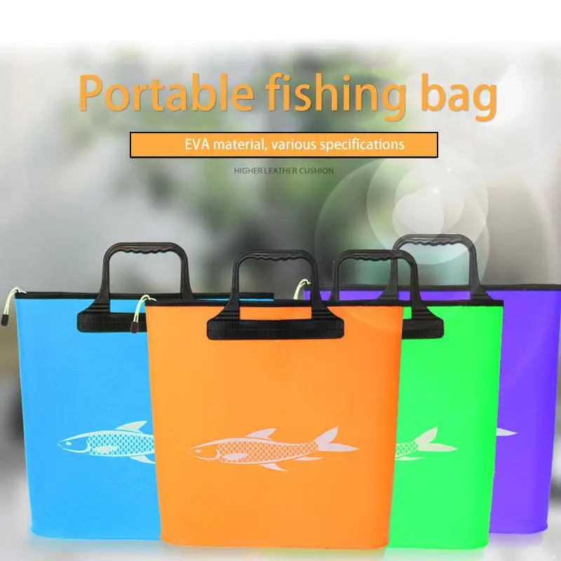 Fishing Tackle Bag Fishing Bag EVA Convenient Collapsible Sink Handbag Outdoor Fishing Bucket Durable Waterproof Travel Pouch
Fishing Tackle Bag Fishing Bag EVA Convenient Collapsible Sink Handbag Outdoor Fishing Bucket Durable Waterproof Travel Pouch