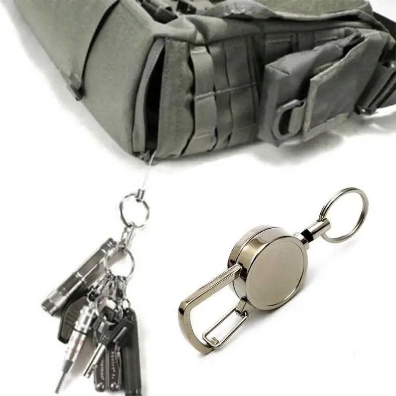1pcs Steel Wire Rope Elastic Chain Recoils Retractable Secure Keychain Lost Anti Z6E3
1pcs Steel Wire Rope Elastic Chain Recoils Retractable Secure Keychain Lost Anti Z6E3