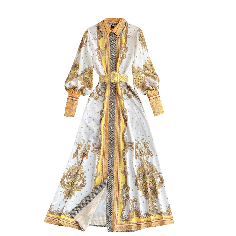 Europe Style 2021 Spring Autumn Elegant Women Turn Down Collar Long Sleeve Vintage Print Dress Female Party Dresses Vestido
Europe Style 2021 Spring Autumn Elegant Women Turn Down Collar Long Sleeve Vintage Print Dress Female Party Dresses Vestido