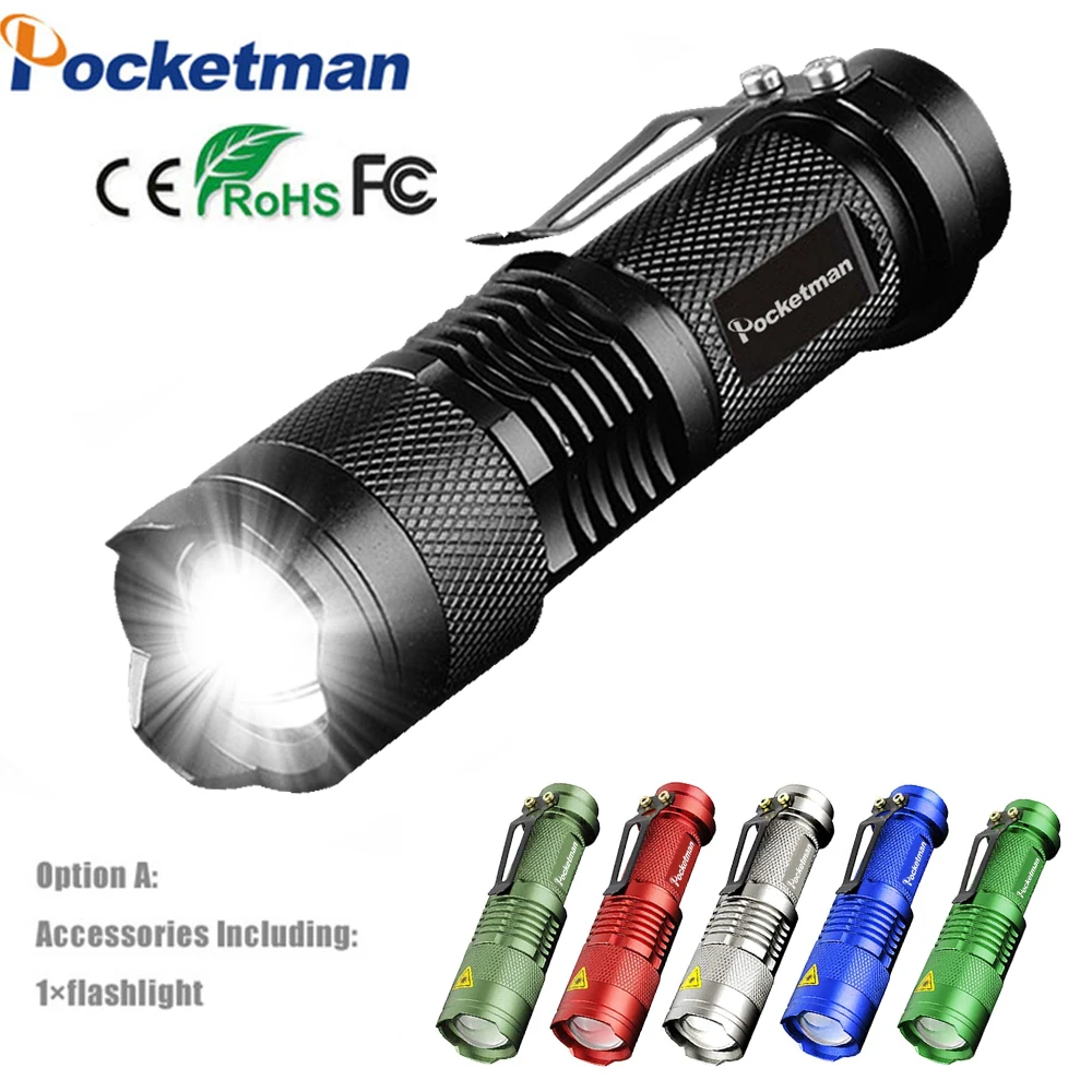 Ultra Bright led flashlight torch lantern portable mini flashlight Zoomable torch outdoor camping emergency lamp with pen holder
Ultra Bright led flashlight torch lantern portable mini flashlight Zoomable torch outdoor camping emergency lamp with pen holder