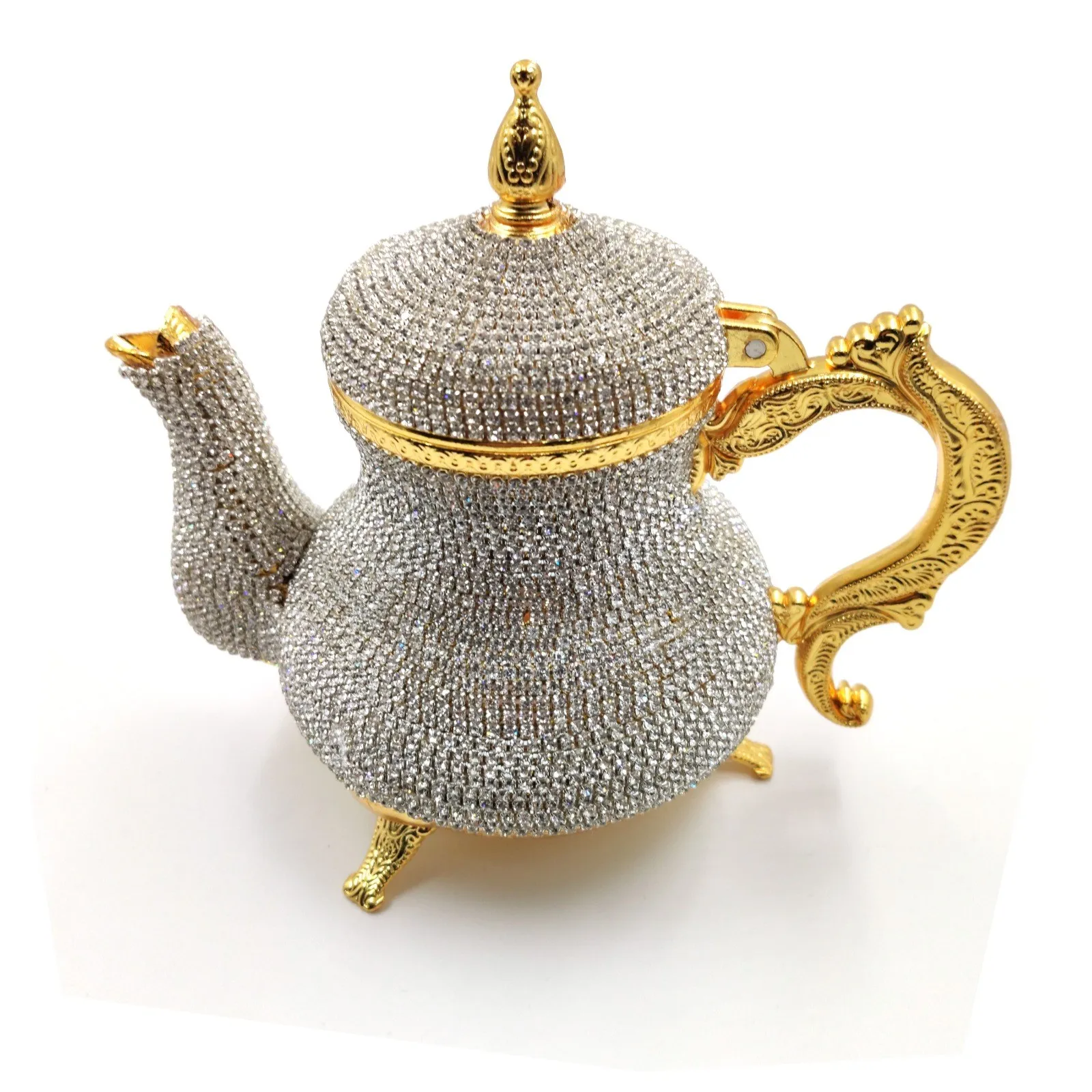 Crystal Turkish Teapots Arabic Tea Pot -1500 ml- Handmade Tea Set Traditional English Tea Coffee Kettle Boiler Home decoration
Crystal Turkish Teapots Arabic Tea Pot -1500 ml- Handmade Tea Set Traditional English Tea Coffee Kettle Boiler Home decoration
