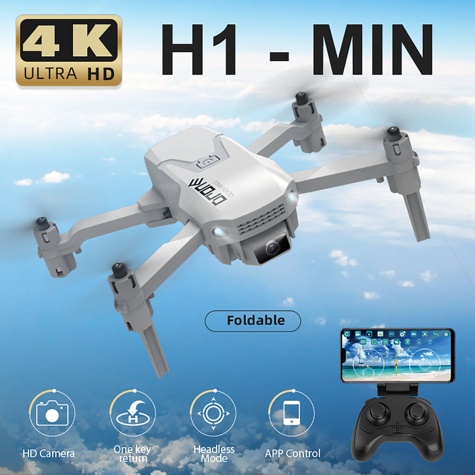 4k H1 мини-Дрон с Hd камерой Дрон Wi-Fi Fpv Бесщеточный двигатель дистанционный Радиоуправляемый квадрокоптер Дрон 2,4 ГГц круговой Квадрокоптер
4k H1 мини-Дрон с Hd камерой Дрон Wi-Fi Fpv Бесщеточный двигатель дистанционный Радиоуправляемый квадрокоптер Дрон 2,4 ГГц круговой Квадрокоптер
