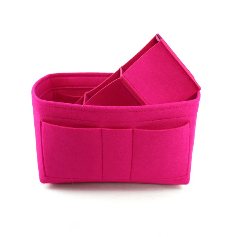 New Multifunction High Capacity Women Felt Insert Bag Cosmetic Bags Mummy Bag Travel Storage Bag Portable Handbag New
New Multifunction High Capacity Women Felt Insert Bag Cosmetic Bags Mummy Bag Travel Storage Bag Portable Handbag New