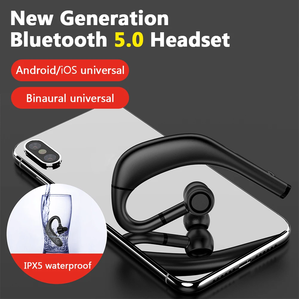 RD-09 Bluetooth-compatible Wireless Headset Earbuds Earpiece with Mic Handsfree Earphones 200mAh Headphones for iPhone xiaomi
RD-09 Bluetooth-compatible Wireless Headset Earbuds Earpiece with Mic Handsfree Earphones 200mAh Headphones for iPhone xiaomi