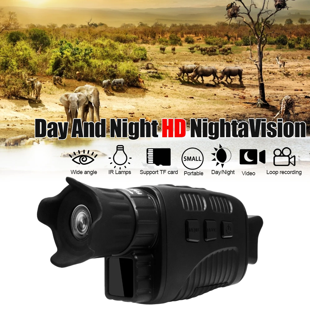 New Full Black Night Vision Device 300m Black Night Visible 10 Times Magnifying Glass Tft Daytime Telescope Single Tube Portable
New Full Black Night Vision Device 300m Black Night Visible 10 Times Magnifying Glass Tft Daytime Telescope Single Tube Portable