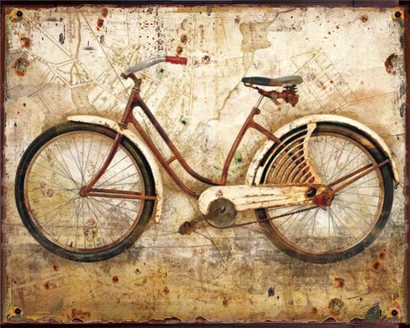 Bicycle Accessories Metal Wall Decor Bike Vintage Decoration Aesthetic Room Decor Retro Tin Sign Poster Posters on the Wall Home
Bicycle Accessories Metal Wall Decor Bike Vintage Decoration Aesthetic Room Decor Retro Tin Sign Poster Posters on the Wall Home