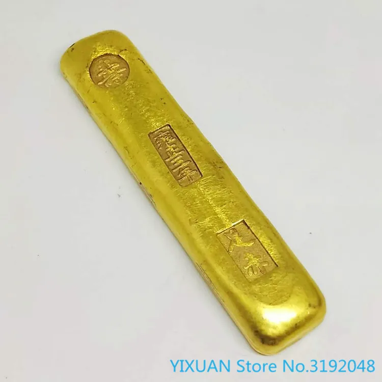 High density antique gold ingot gold ingot gold plated gold bar large Yongzheng three-year gold bar gold cake fulushou gold bar
High density antique gold ingot gold ingot gold plated gold bar large Yongzheng three-year gold bar gold cake fulushou gold bar