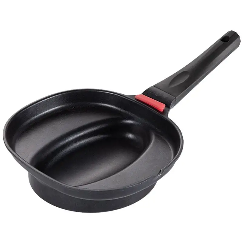 1pc Durable Smooth Convenient Non-stick Pan Resin Handle Pan Frying Pan for Family Home Kitchen
1pc Durable Smooth Convenient Non-stick Pan Resin Handle Pan Frying Pan for Family Home Kitchen