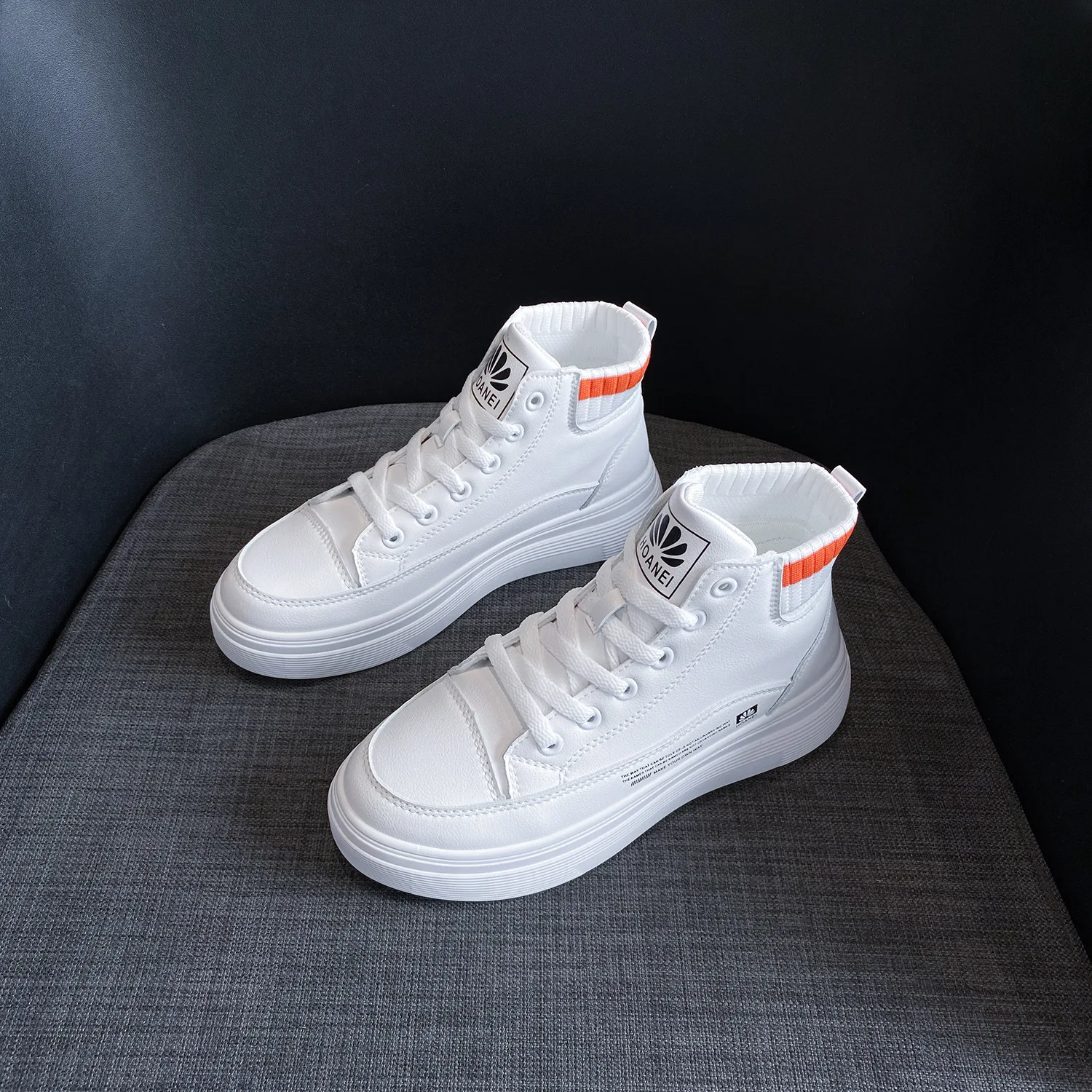 High Top White Shoes Autumn 2020 New Platform Student Board Shoes Casual Women's Shoes
High Top White Shoes Autumn 2020 New Platform Student Board Shoes Casual Women's Shoes