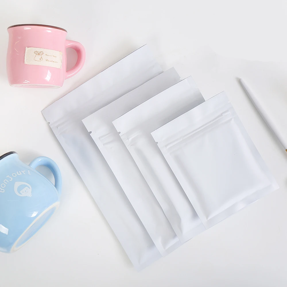 Tea/Coffee beans Zip Lock Packaging Bags W/ Tear Notch Matte Food storage Pouches Heat Sealing Plastic Flat Aluminum Mylar Bags
Tea/Coffee beans Zip Lock Packaging Bags W/ Tear Notch Matte Food storage Pouches Heat Sealing Plastic Flat Aluminum Mylar Bags
