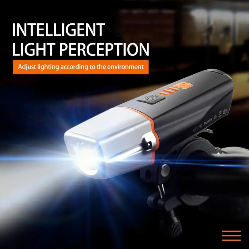 New Bicycle Cycling Front Light USB Rechargeable LED Sense Head Front Light Intelligent Lamp Sense Bicycle Headlight
New Bicycle Cycling Front Light USB Rechargeable LED Sense Head Front Light Intelligent Lamp Sense Bicycle Headlight