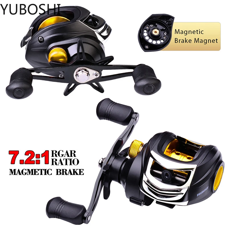 YUBSOHI 7.2:1 High Speed Baitcasting Reel 215g Multicolor Casting Fishing Reel Max Drag 10KG Carp Fishing Tackle 
YUBSOHI 7.2:1 High Speed Baitcasting Reel 215g Multicolor Casting Fishing Reel Max Drag 10KG Carp Fishing Tackle