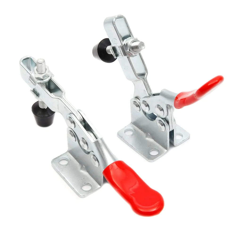 1/2/4/5pcs GH-201A Horizontal Toggle Clamp Quick-Release Toggle Clamps Set 27KG Vertical Toggle Clamp Hand Clip Tool
1/2/4/5pcs GH-201A Horizontal Toggle Clamp Quick-Release Toggle Clamps Set 27KG Vertical Toggle Clamp Hand Clip Tool