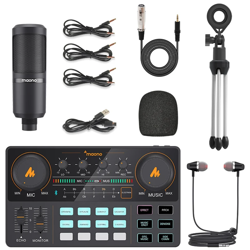 Maono Caster Am200-s1 Full Staff Microphone Mixer Sound Card Audio Podmaster With Codener Mic & Earphone For PC Phone YouTube
Maono Caster Am200-s1 Full Staff Microphone Mixer Sound Card Audio Podmaster With Codener Mic & Earphone For PC Phone YouTube