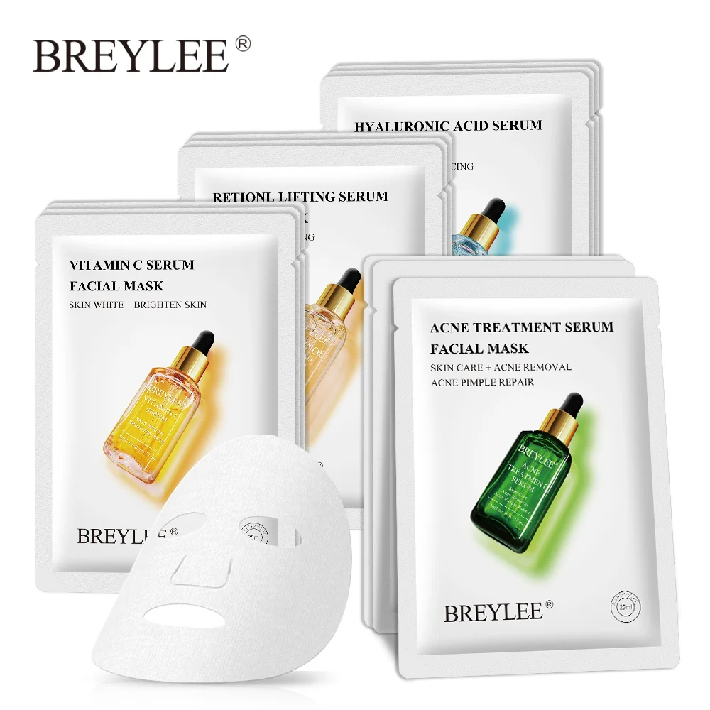 10 шт., маски для лица с гиалуроновой кислотой
10 шт., маски для лица с гиалуроновой кислотой