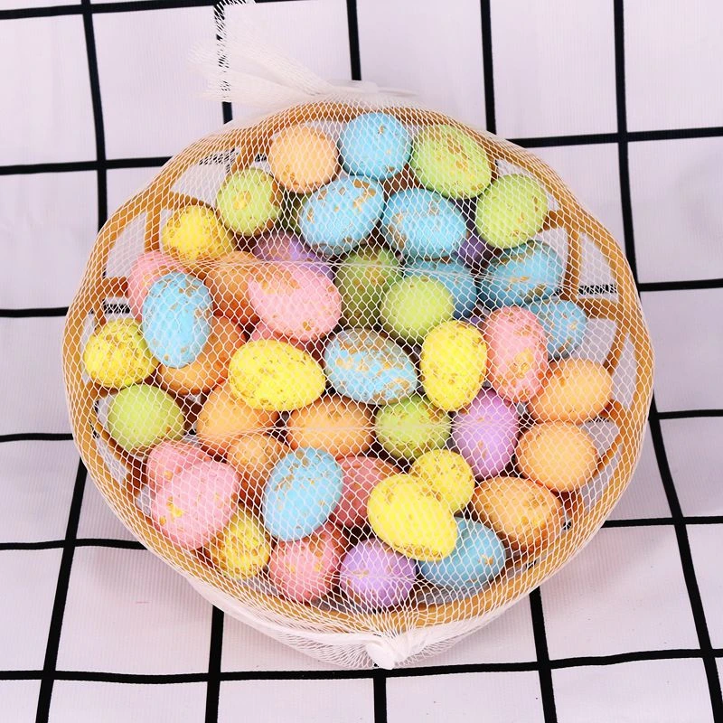 Пасхальное украшение для дома, маленькое разноцветное яйцо из пенопласта, 1,5*1,8 СМ, имитация птичьего яйца, праздничное украшение для вечери... 
Пасхальное украшение для дома, маленькое разноцветное яйцо из пенопласта, 1,5*1,8 СМ, имитация птичьего яйца, праздничное украшение для вечери...