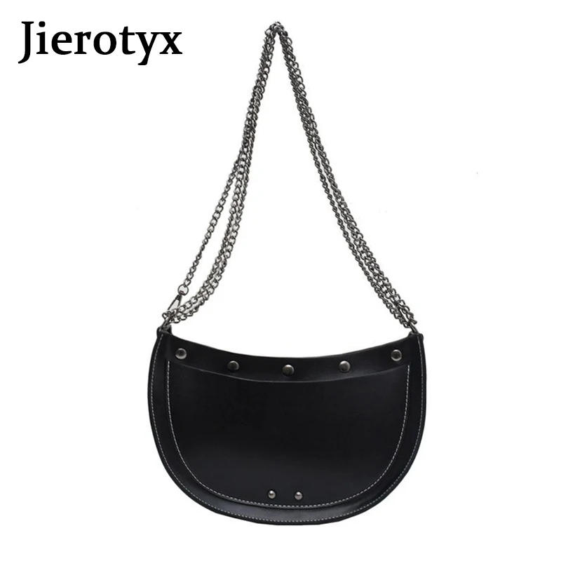JIEROTYX Fashion 2020 New Women Bags Casual Crossbody Bags Metal Chain Strap Totes Chic Female Messenger Shoulder Bags
JIEROTYX Fashion 2020 New Women Bags Casual Crossbody Bags Metal Chain Strap Totes Chic Female Messenger Shoulder Bags